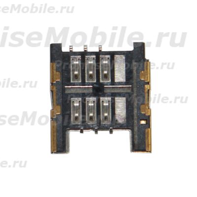 Разъем sim-карты для HTC One V (T320e) ― 