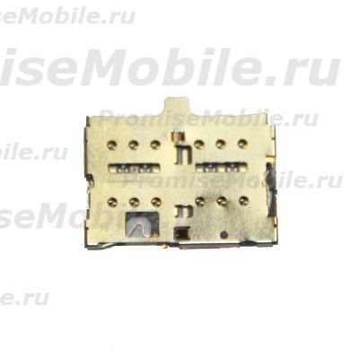 Разъем sim-карты для HTC One (M8) Dual Sim ― 
