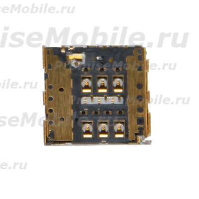 Разъем sim-карты для Huawei MT7-L09 ― 