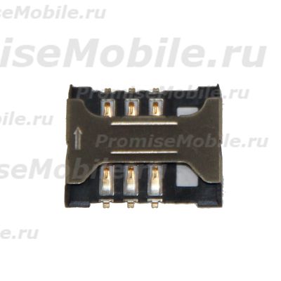Разъем Sim-карты для Digma Linx A171 (LT1056PM) ― 