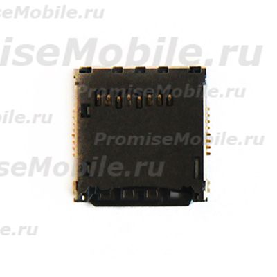 Разъем sim-карты для Sony M36H (Xperia ZR) в сборе ― 