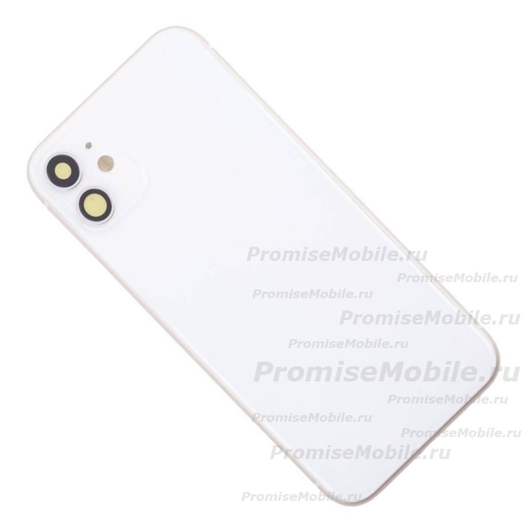Корпус для Apple iPhone 11 (1 Sim) <белый> (оригинал) ― 