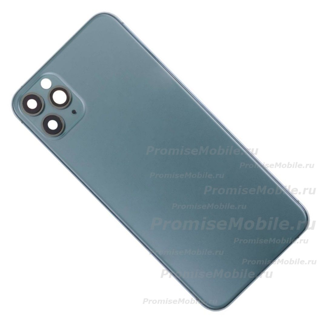 Корпус для Apple iPhone 11 Pro Max (1 Sim) <зеленый> (оригинал) ― 
