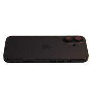 Корпус для Apple iPhone 16 (1 Sim) <черный> (оригинал)