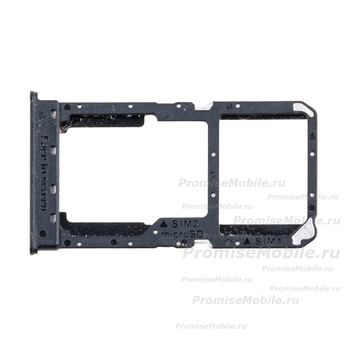 Лоток Sim-карты для Realme 9 Pro и карты памяти <черный> ― 