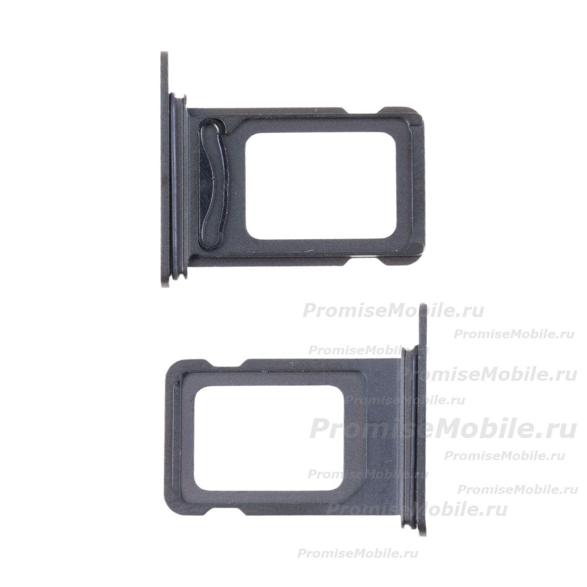Лоток sim-карты для Apple iPhone 15 Pro Max (2 Sim) <черный> ― 