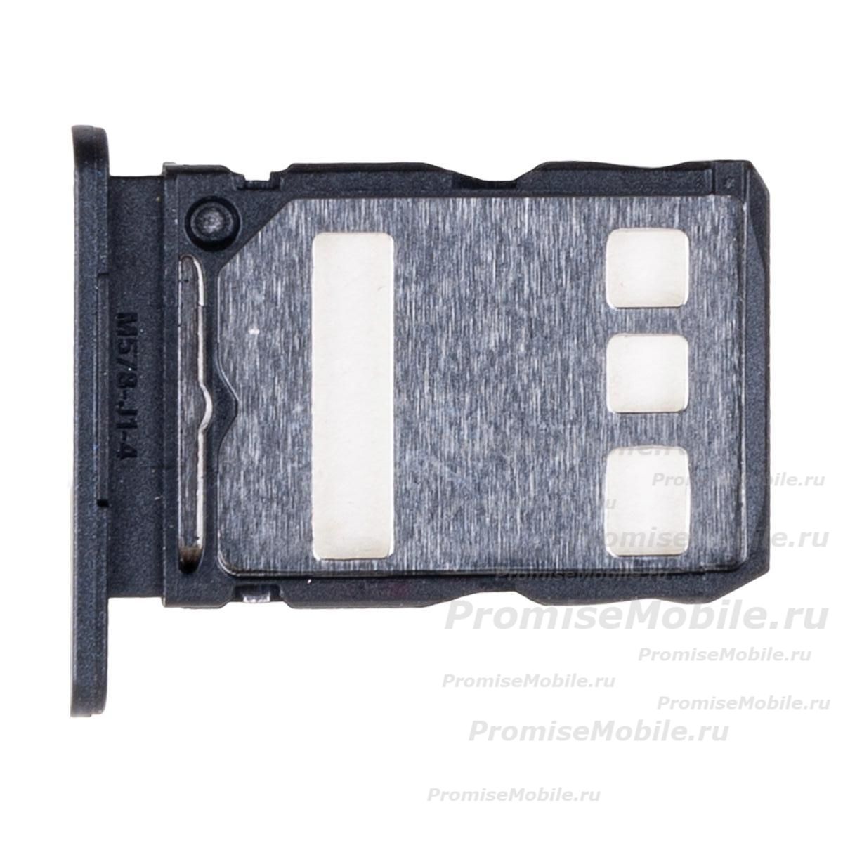 Лоток sim-карты для Huawei MGA-LX3 <черный> ― 