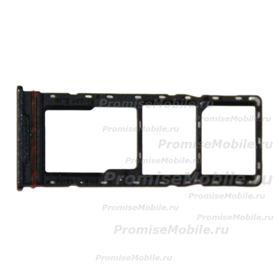 Лоток sim-карты для Infinix Hot 11S (X6812B) и карты памяти <черный> ― 