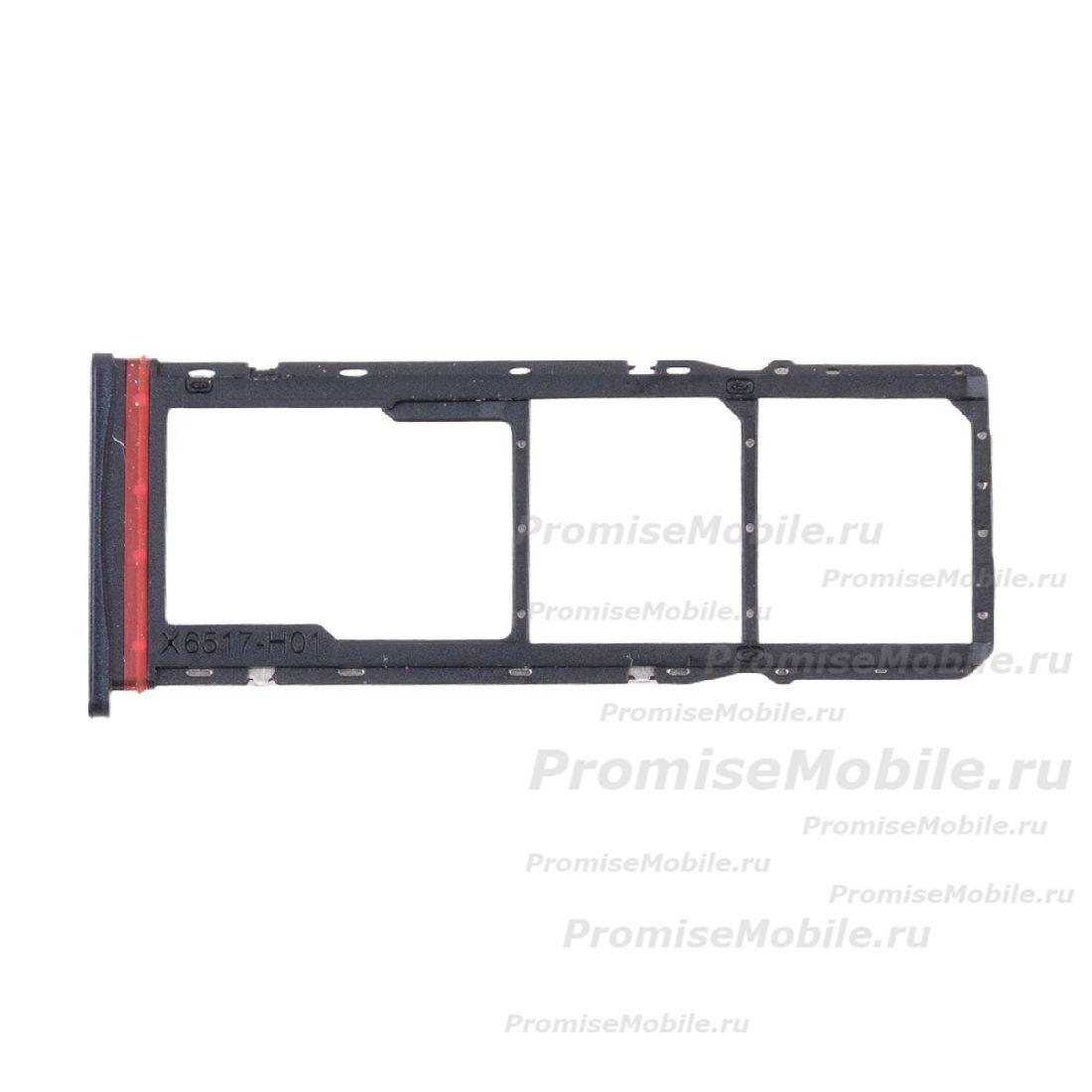 Лоток sim-карты для Infinix Smart 7 Plus (X6517) <черный> ― 