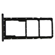 Лоток sim-карты для Samsung SM-M015F (Galaxy M01) и карты памяти <черный>