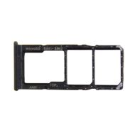 Лоток sim-карты для Samsung SM-A022F (Galaxy A02) и карты памяти <черный>