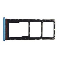 Лоток sim-карты для Tecno Spark 8C (KG5n) и карты памяти <бирюзовый>	