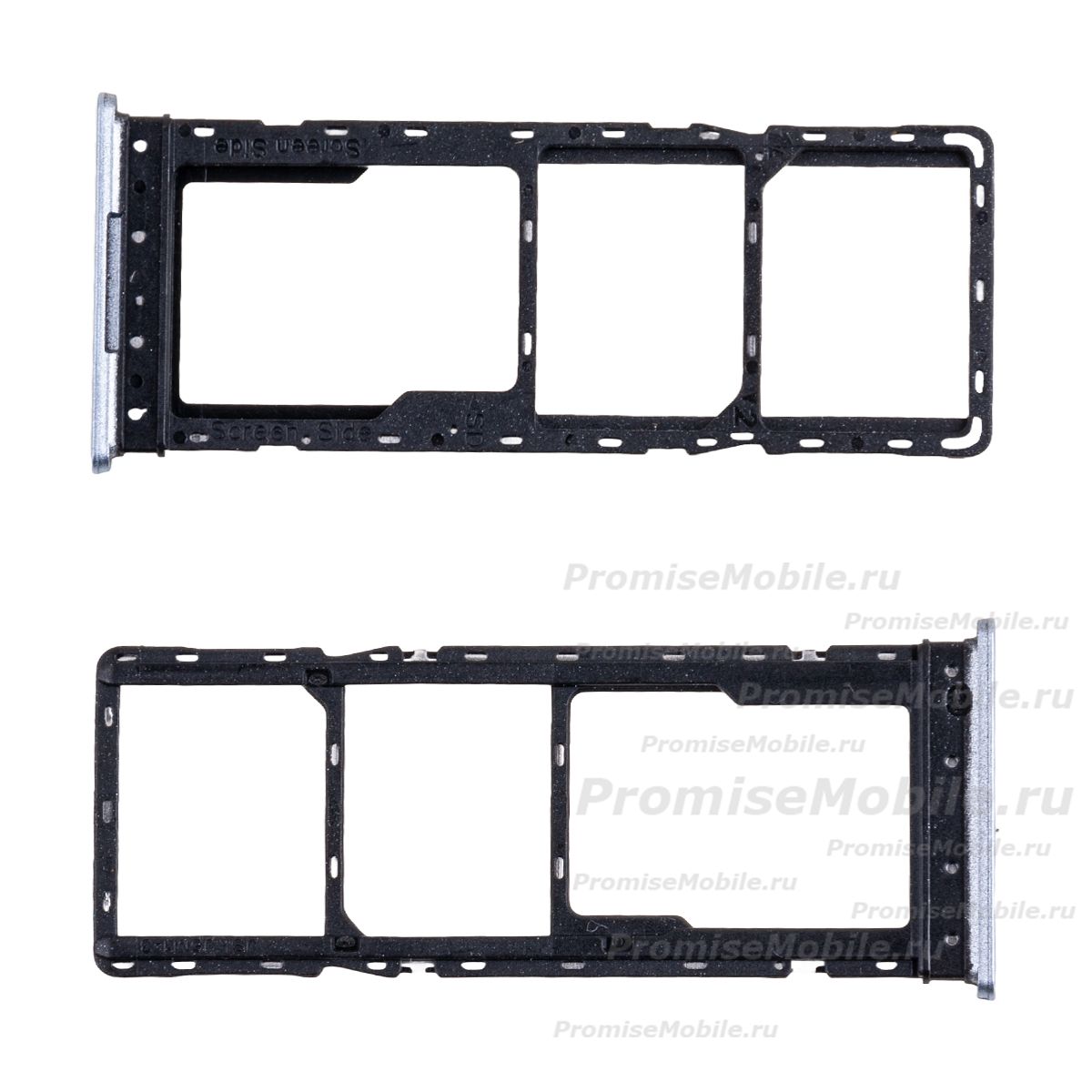 Лоток sim-карты для Tecno Spark Go 2024 (BG6) и карты памяти <голубой> ― 