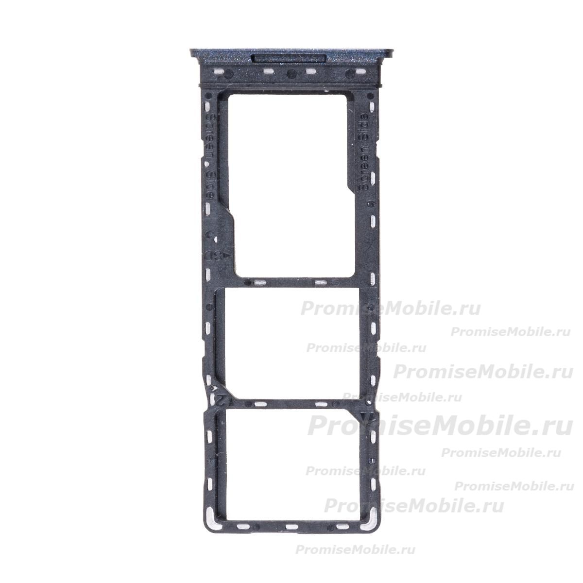 Лоток sim-карты для Tecno Spark Go 2024 (BG6) и карты памяти <черный> ― 