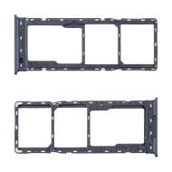 Лоток sim-карты для Tecno Spark Go 2024 (BG6) и карты памяти <черный>