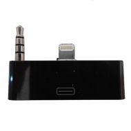 Аудио переходник Apple iPhone 5s для кабеля iPhone 2/3/4 <черный>