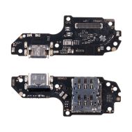 Плата нижняя для Huawei MGA-LX3 на системный разъем, разъем Sim-карты и микрофон