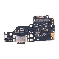 Плата нижняя для Xiaomi 23124RA7EO на системный разъем, разъем Sim-карты и микрофон