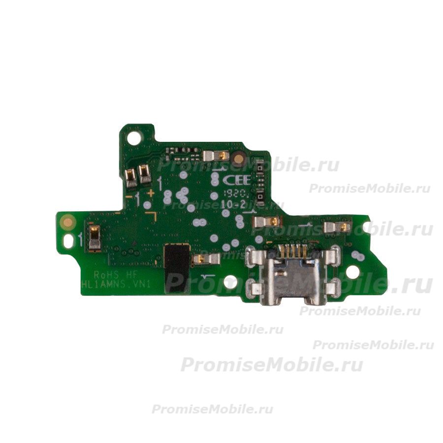 Плата нижняя для Huawei AMN-LX9 на системный разъем и микрофон (оригинал) ― 
