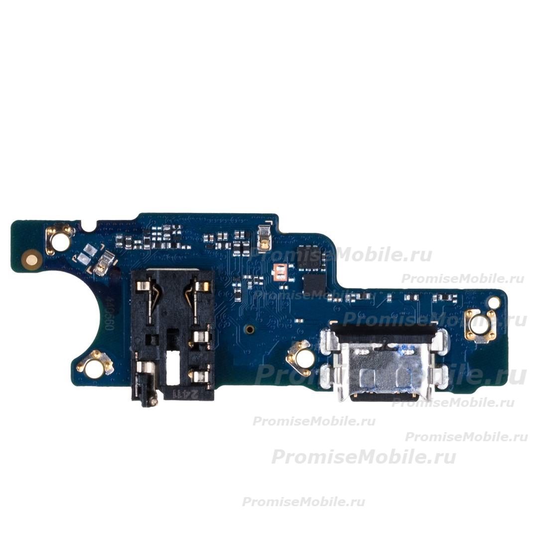 Плата нижняя для Huawei MGA-LX9N на системный разъем, разъем гарнитуры и микрофон (оригинал) ― 