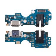 Плата нижняя для Infinix Hot 12 Pro (X668C) на системный разъем, разъем гарнитуры и микрофон (оригинал)