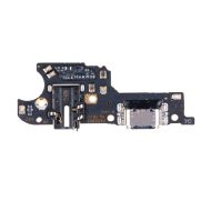 Плата нижняя для Realme RMX3195 на системный разъем, разъем гарнитуры и микрофон (оригинал)