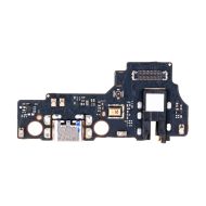 Плата нижняя для Realme RMX3624 на системный разъем, разъем гарнитуры и микрофон (оригинал)