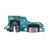 Плата нижняя для Realme C53 на системный разъем, разъем гарнитуры и микрофон (оригинал)