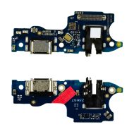 Плата нижняя для Realme RMX3710 на системный разъем, разъем гарнитуры и микрофон (оригинал)