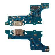 Плата нижняя для Samsung SM-A015F (Galaxy A01) на системный разъем и микрофон (широкий разъем шлейфа)