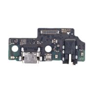 Плата нижняя для Samsung SM-A055F (Galaxy A05) на системный разъем, разъем гарнитуры и микрофон (оригинал)