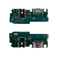 Плата нижняя для Samsung SM-M127F (Galaxy M12) на системный разъем, разъем гарнитуры и микрофон (оригинал)