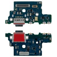 Плата нижняя для Samsung SM-G988B (Galaxy S20 Ultra) на системный разъем и микрофон