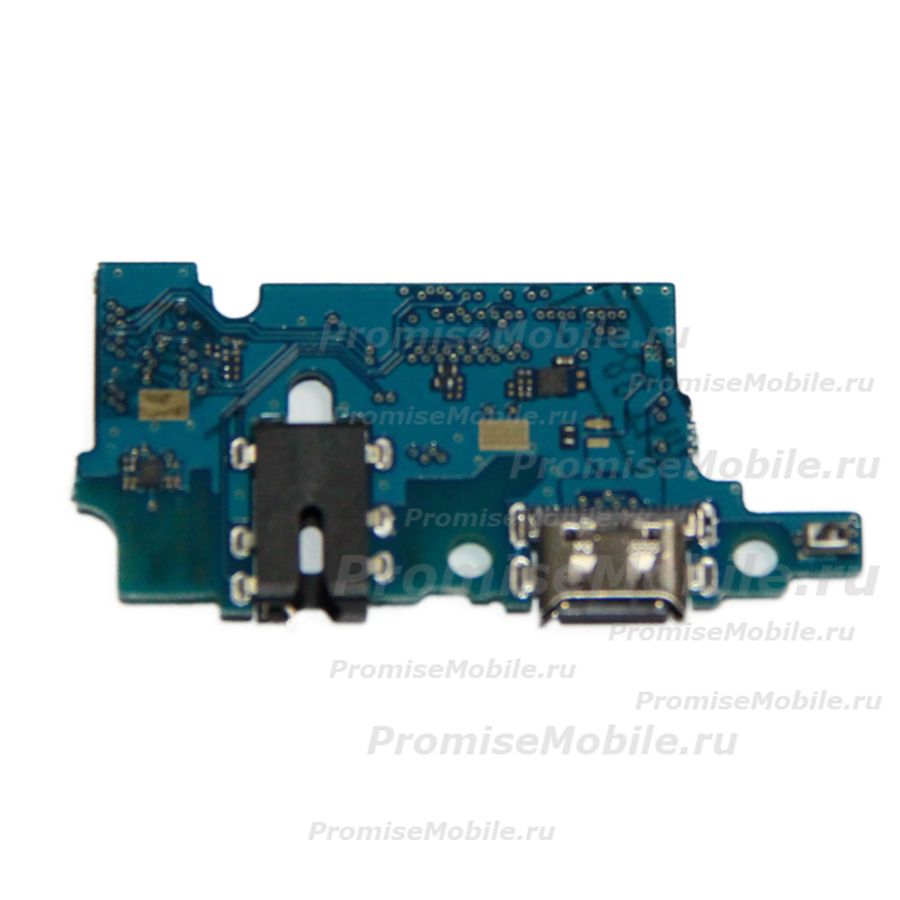 Плата нижняя для Samsung SM-M515F (Galaxy M51) на системный разъем, разъем гарнитуры и микрофон ― 