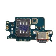 Плата нижняя для Samsung SM-S901B (Galaxy S22) на системный разъем, разъем Sim-карты и микрофон