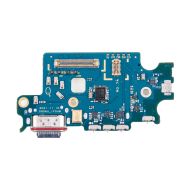 Плата нижняя для Samsung SM-S906U (Galaxy S22 Plus) (Американский рынок!!!) на системный разъем, разъем Sim-карты и микрофон (оригинал)