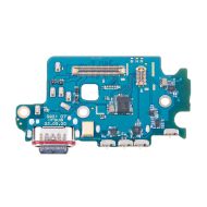 Плата нижняя для Samsung SM-S921B (Galaxy S24) на системный разъем, разъем Sim-карты и микрофон (оригинал)