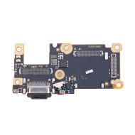Плата нижняя для Xiaomi 11T на системный разъем, разъем Sim-карты и микрофон (оригинал SP)