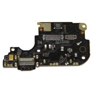 Плата нижняя для Xiaomi Mi 10 Lite на системный разъем, разъем Sim-карты и микрофон