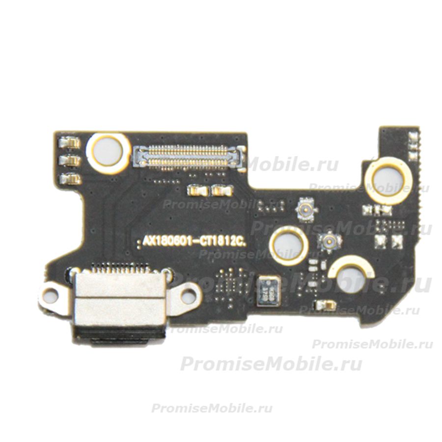 Плата нижняя для Xiaomi Mi 8 на системный разъем и микрофон ― 