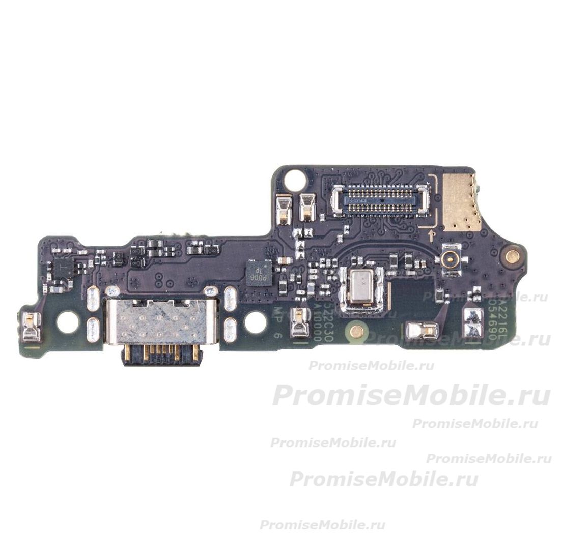 Плата нижняя для Xiaomi Poco C40 на системный разъем и микрофон (оригинал) ― 