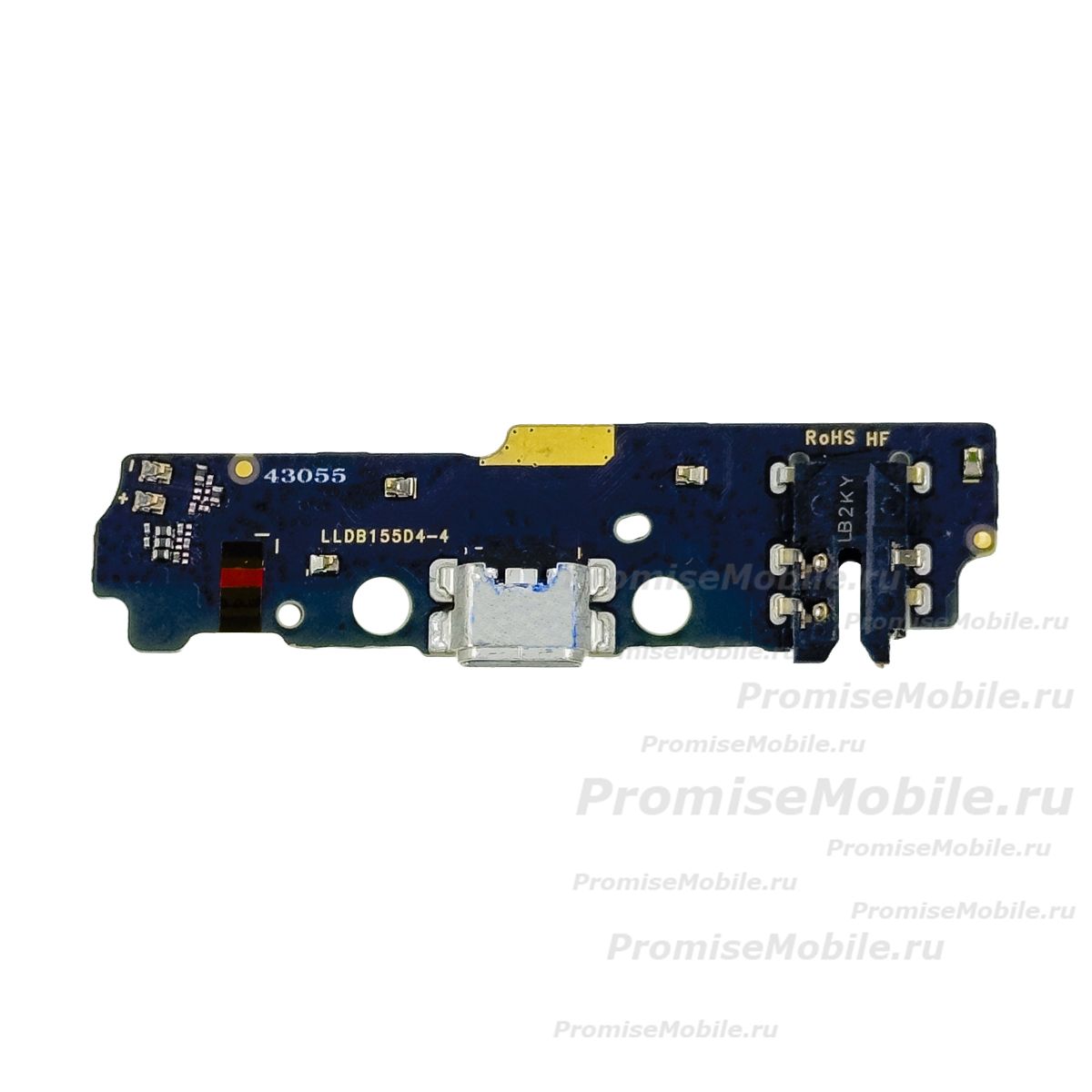 Плата нижняя для Xiaomi 2305EPCC4G на системный разъем, разъем гарнитуры и микрофон (оригинал) ― 