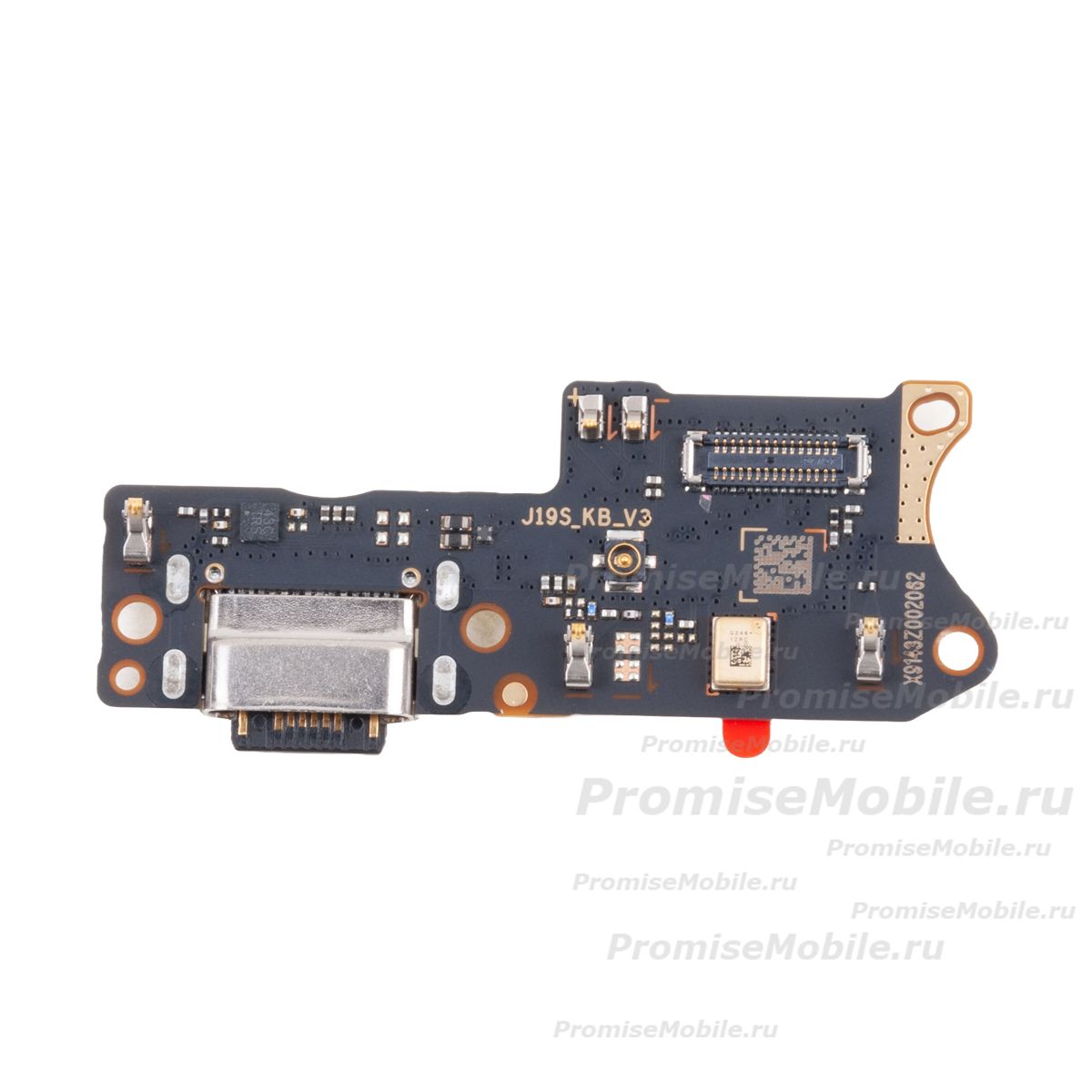 Плата нижняя для Xiaomi M2010J19SG на системный разъем и микрофон (оригинал SP) ― 
