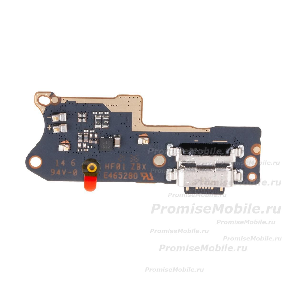 Плата нижняя для Xiaomi M2010J19SG на системный разъем и микрофон (оригинал SP) ― 