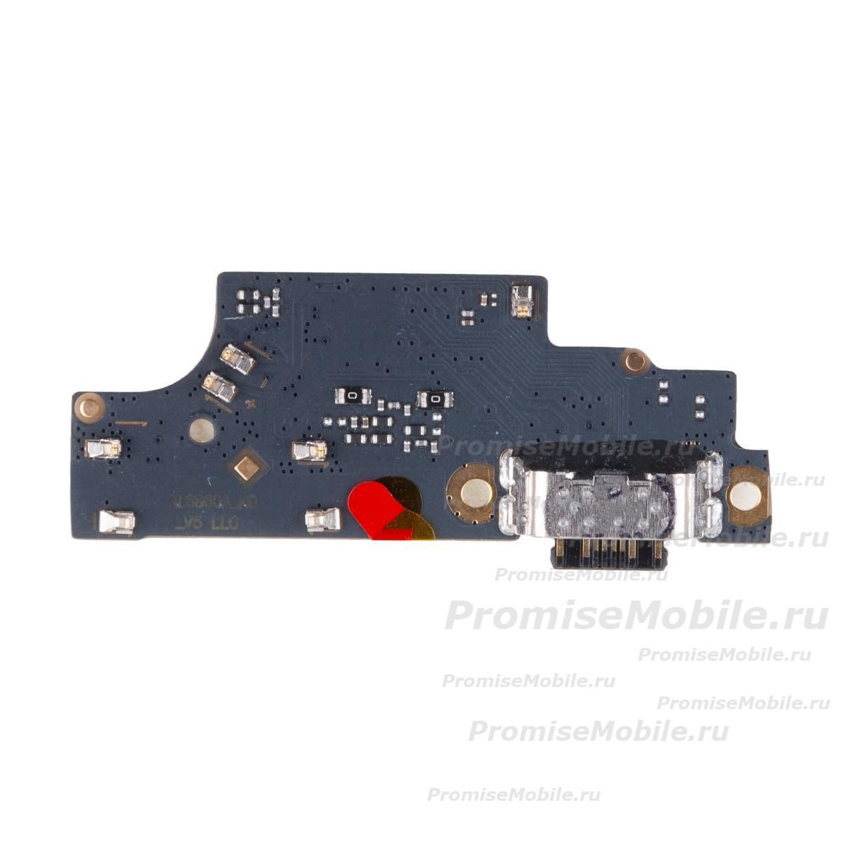 Плата нижняя для Xiaomi 2312FPCA6G на системный разъем и микрофон (оригинал) ― 