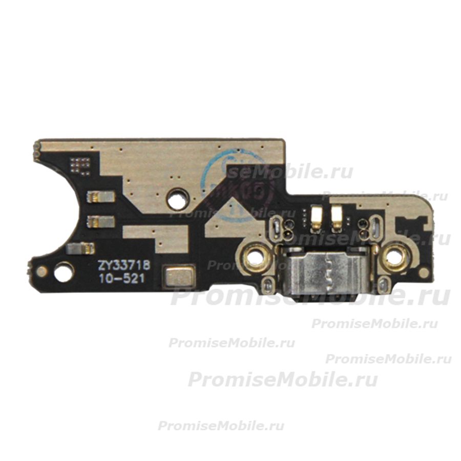 Плата нижняя для Xiaomi M1805E10A на системный разъем и микрофон ― 