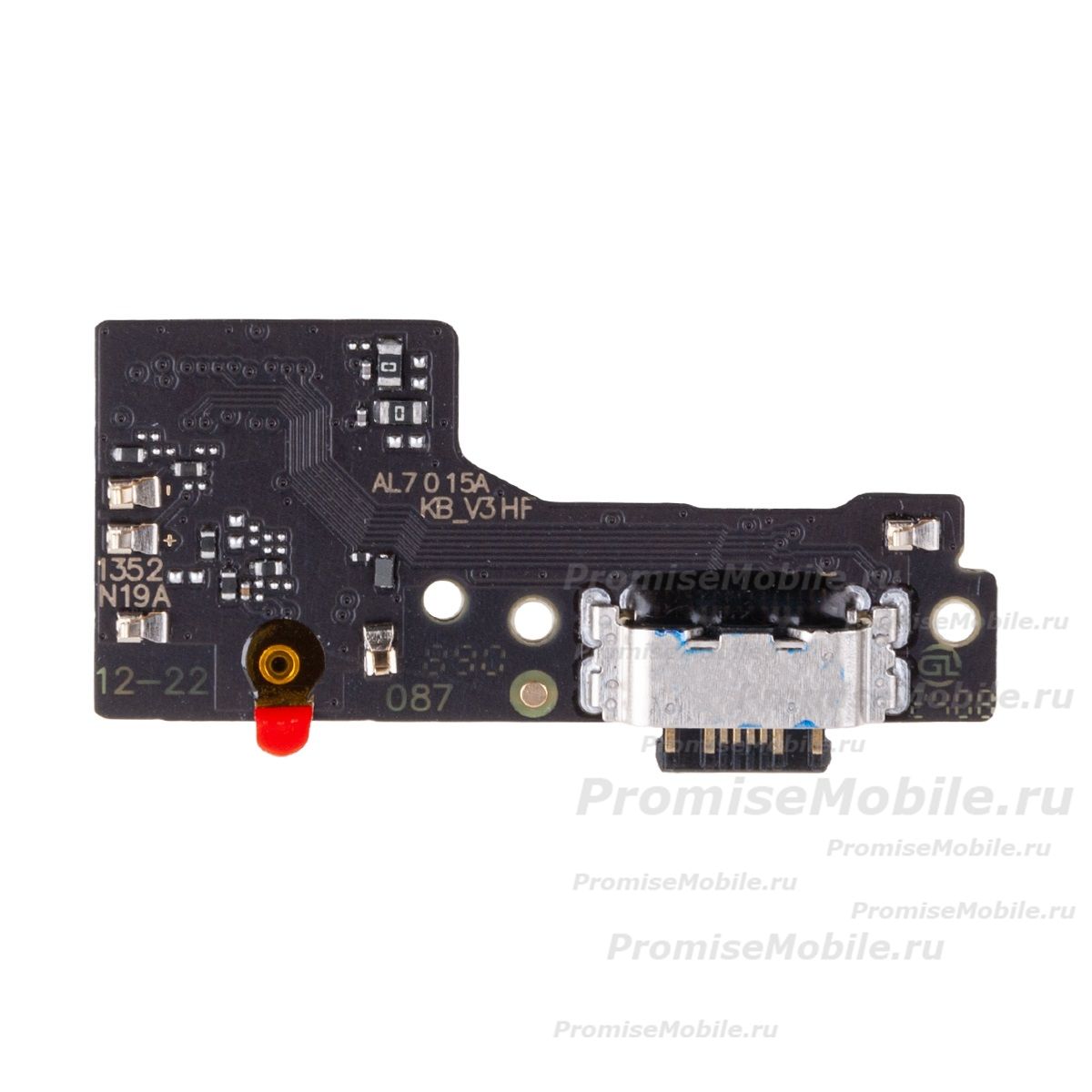 Плата нижняя для Xiaomi 24040RN64Y на системный разъем и микрофон ― 