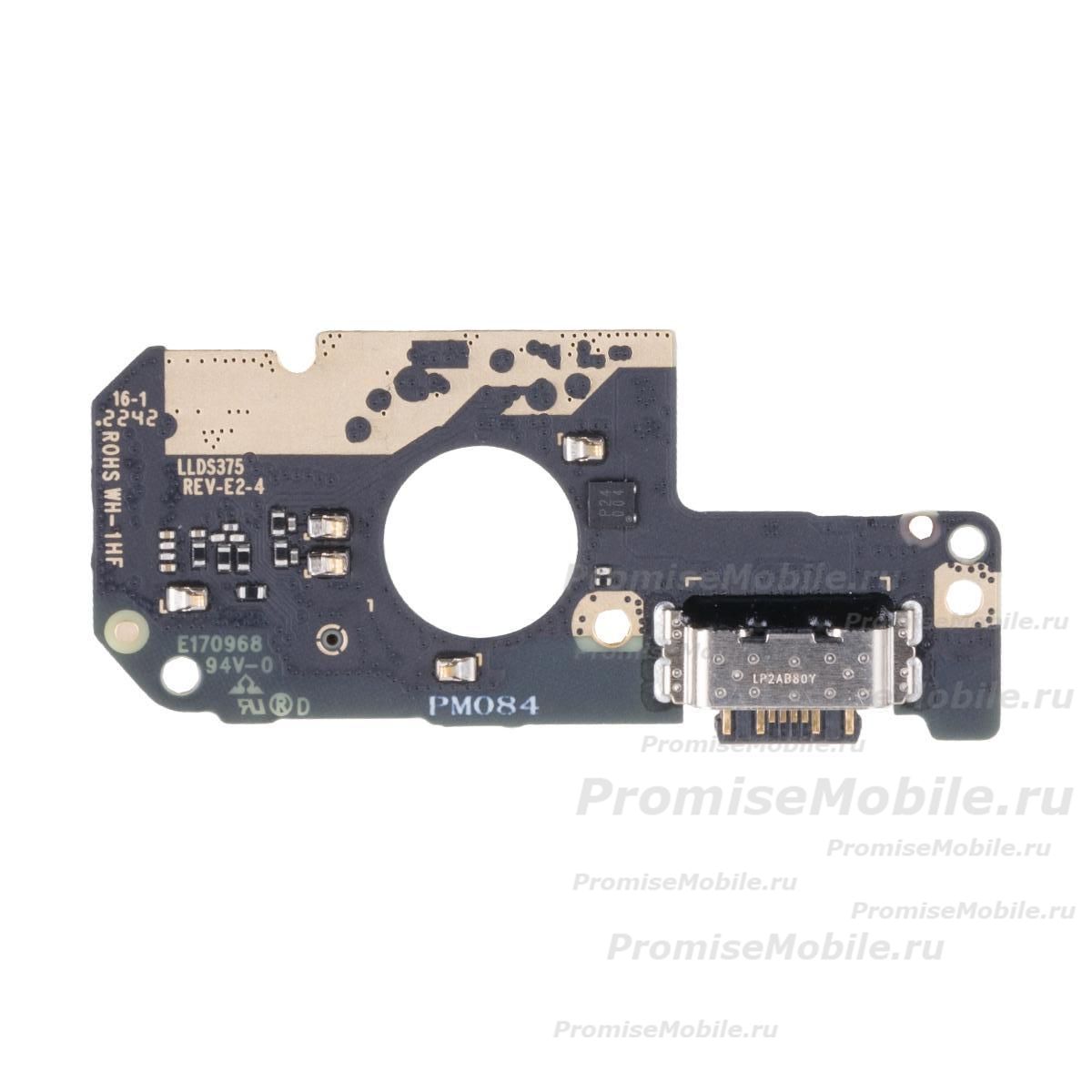 Плата нижняя для Xiaomi 2201117SY на системный разъем и микрофон (оригинал SP) ― 