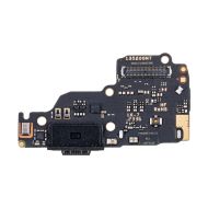 Плата нижняя для Xiaomi 23124RA7EO на системный разъем, разъем Sim-карты и микрофон (оригинал)