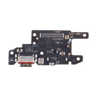 Плата нижняя для Xiaomi 2312DRA50C на системный разъем, разъем Sim-карты и микрофон (оригинал)